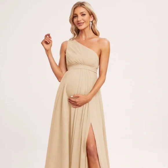 Dresses Jjs House Maternity Bridesmaid Dress Champagne Poshmark